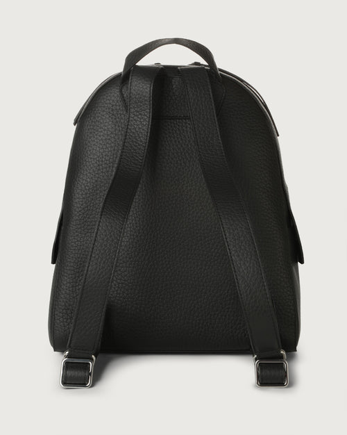 Orciani Zaino Pelle Posh Nero Donna-2