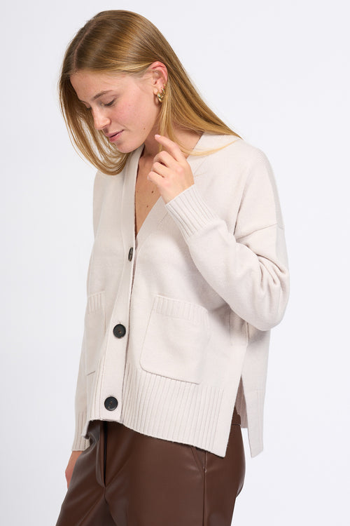 Alpha Cardigan Stucco Donna