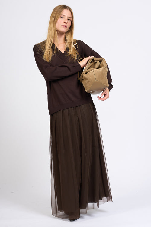 Alpha Maglia V Moro Donna-2