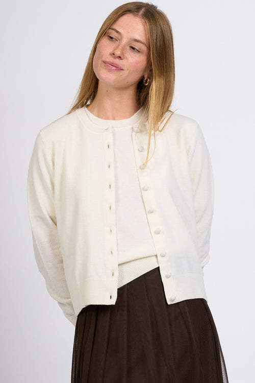 Alpha T-shirt lana Latte Donna-2