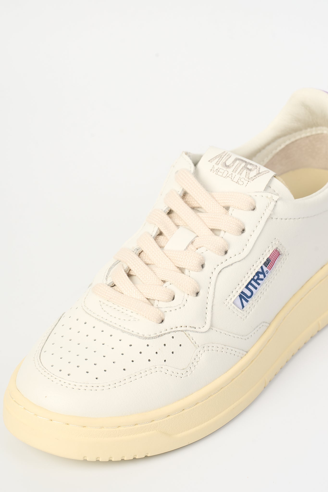 Autry Sneaker Medalist AULW-LL59 Bianco/lilla Donna-3