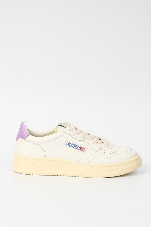 Autry Sneaker Medalist AULW-LL59 Bianco/lilla Donna