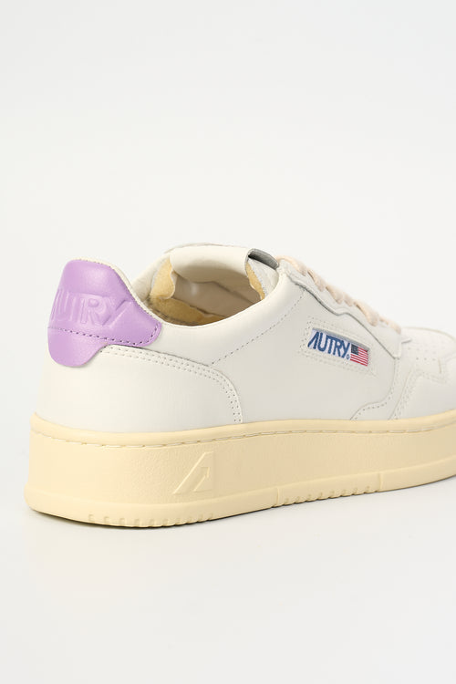 Autry Sneaker Medalist AULW-LL59 Bianco/lilla Donna-2