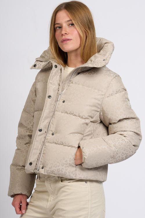 Colmar Originals Piumino Animalier Beige Donna-2