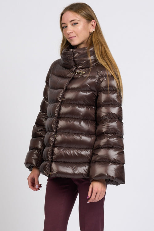 Fay Piumino a Cappa Cioccolato Donna-2