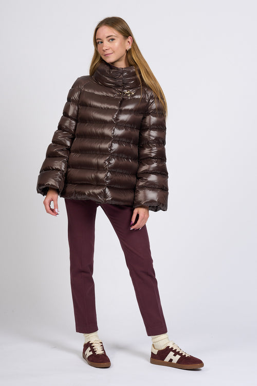 Fay Piumino a Cappa Cioccolato Donna