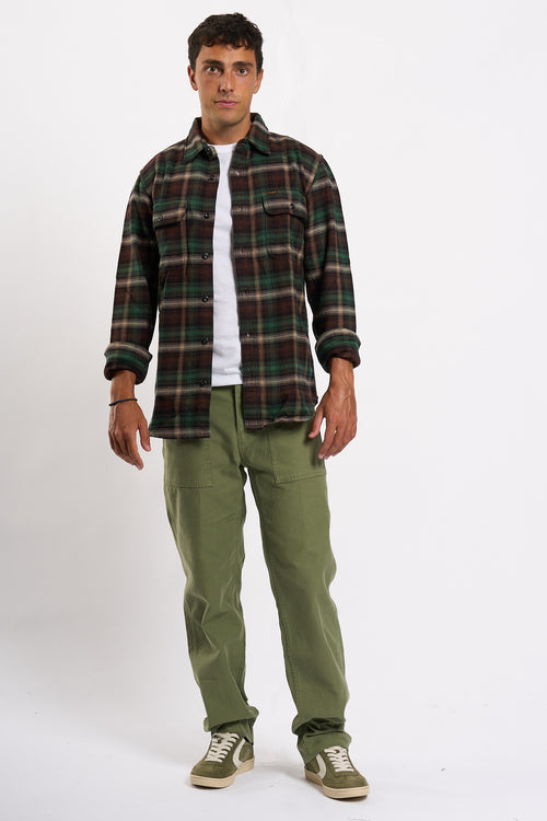 Filson Pantaloni Field Verde Uomo-2
