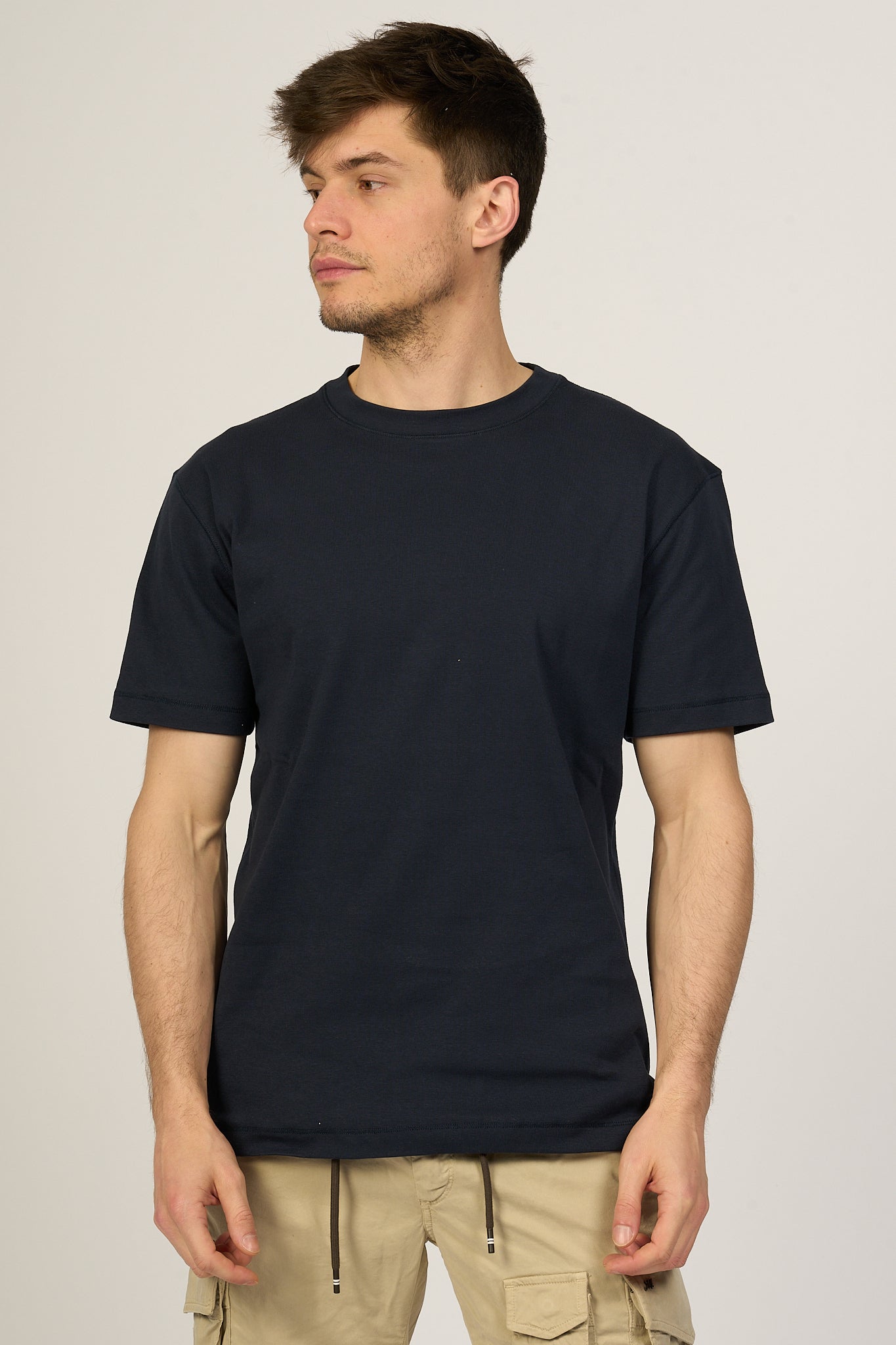 Hosio T-shirt Blu Uomo-1