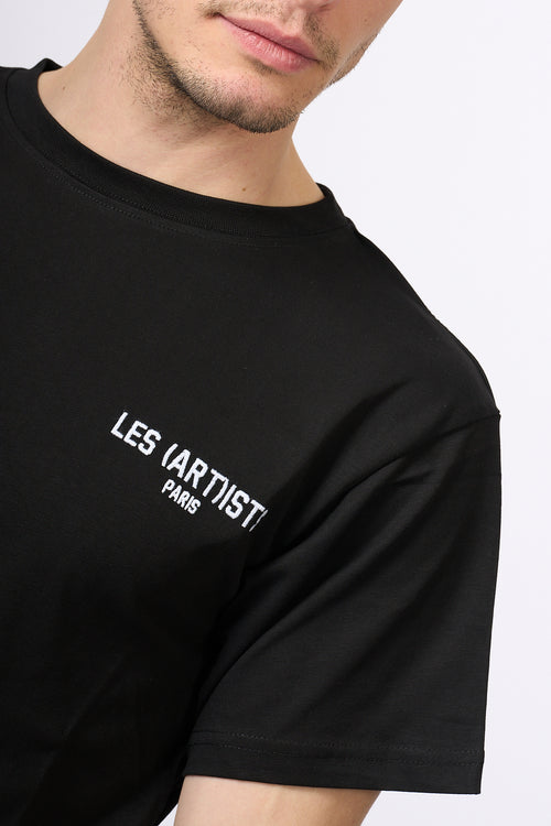Les Artists T-shirt Les Artist Paris Nero Unisex-2