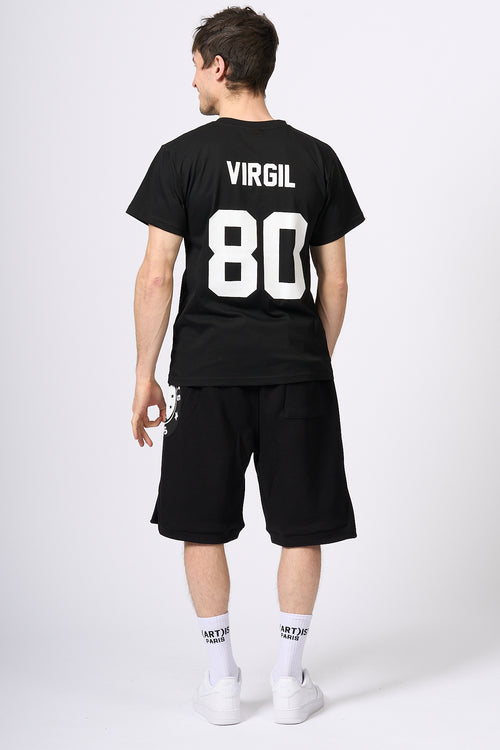 Les Artists T-shirt Virgil 80 Nero Unisex