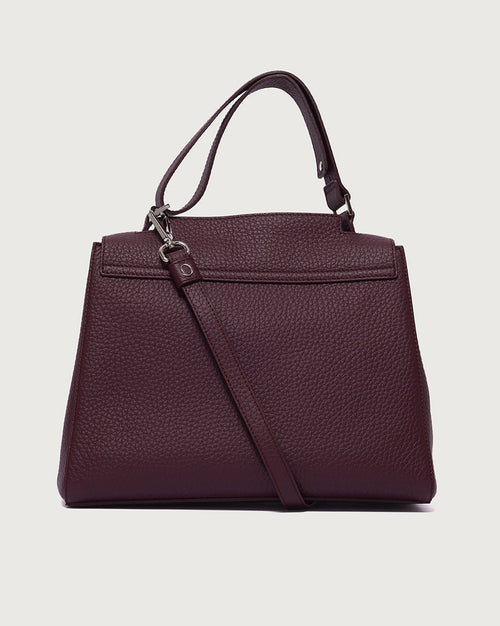 Orciani Borsa Sveva Media Soft Bordeaux Donna-2