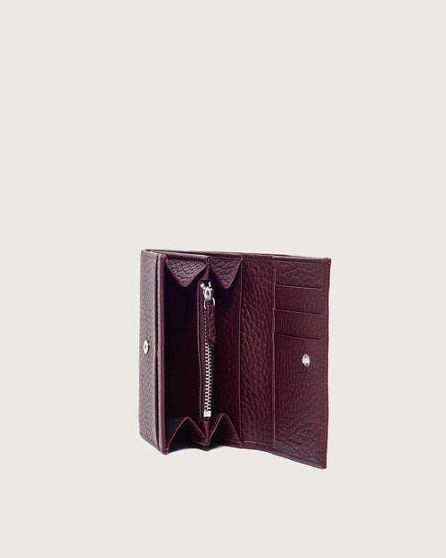 Orciani Portafoglio a Ventaglio Bordeaux Donna-2
