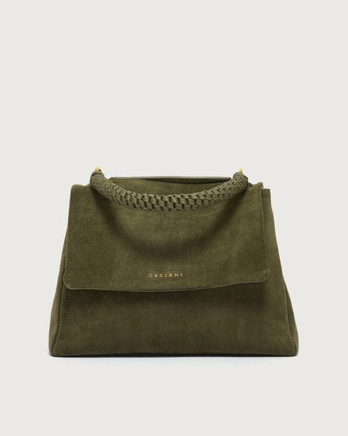 Orciani Sveva Media Suede Verde Bosco Donna
