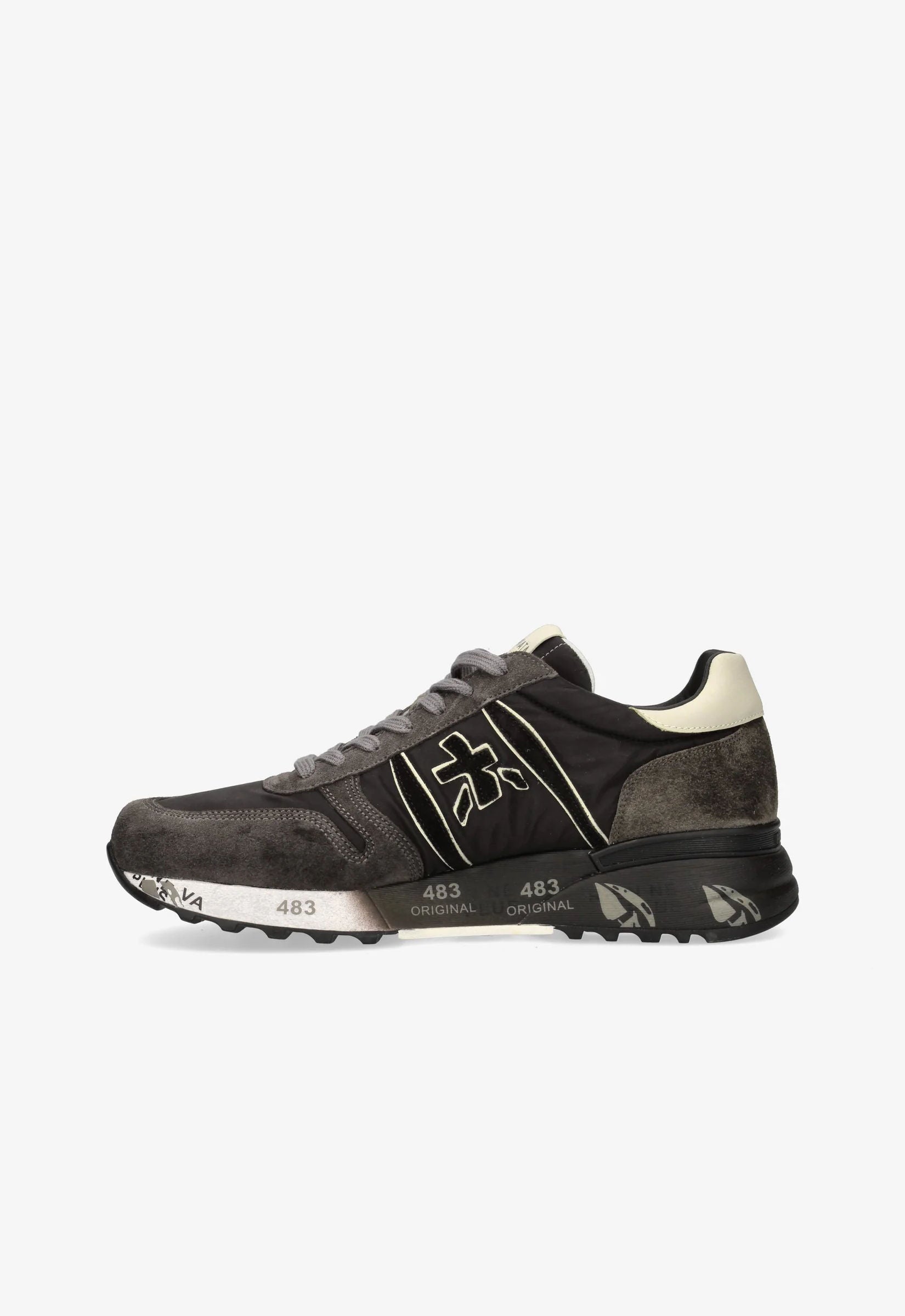 Premiata Sneaker Lander 4951 Nero/grigio Uomo-2