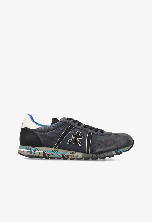 Premiata Sneaker Lucy 7770 Grigio/blu Uomo