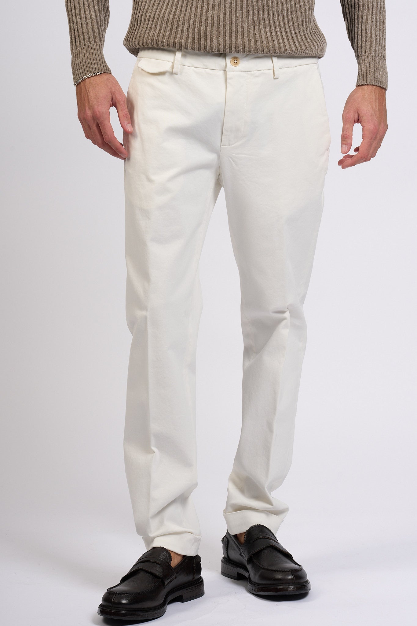 Teleria Zed Pantalone Edward Naturale Uomo-1