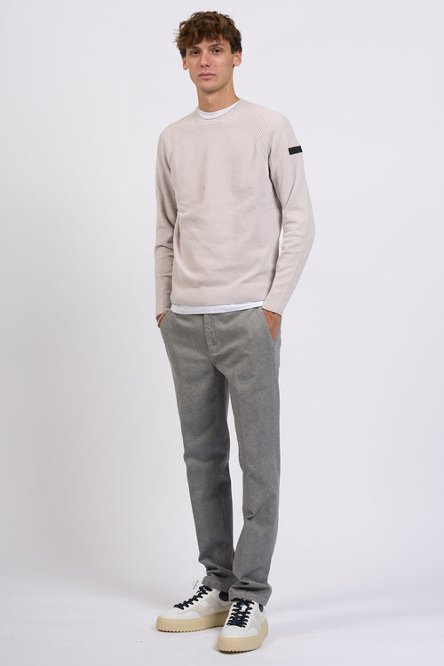 Teleria Zed Pantalone Capital Grigio Uomo-2