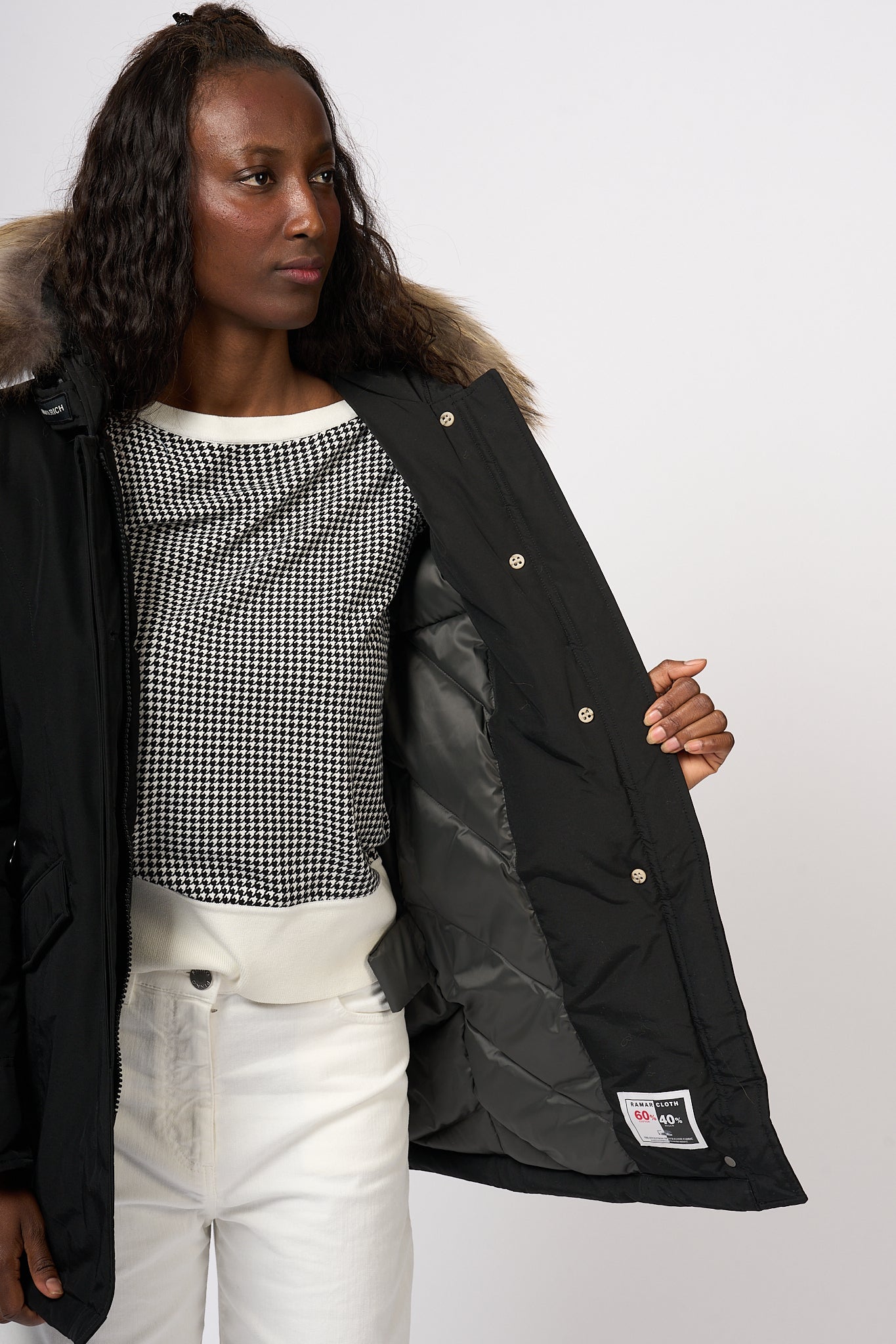 Woolrich Arctic Ramar Parka Nero Donna-8