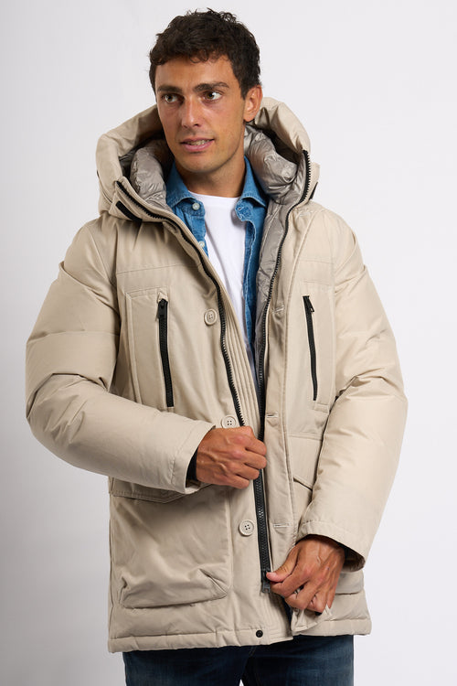 Woolrich Ramar Artctic Parka Panna Uomo-2