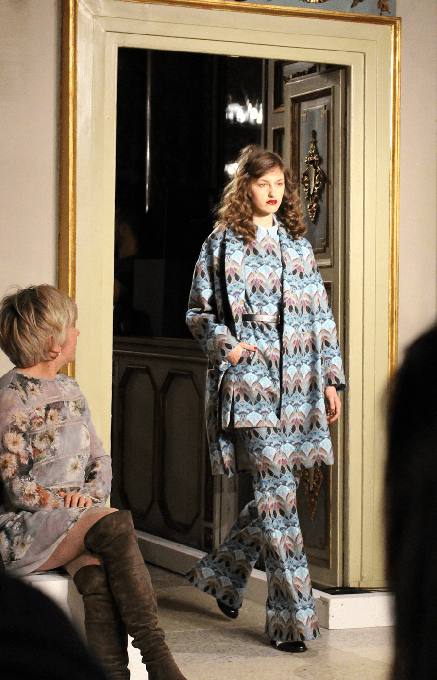 Sfilata Blugirl Autunno Inverno 2015 2016 a Palazzo Serbelloni