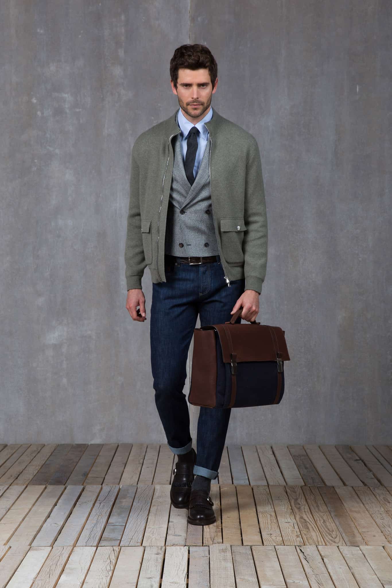 Collezione Brunello Cucinelli Uomo Autunno Inverno 2015 2016