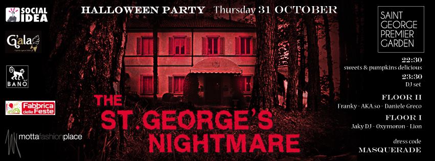 The St. George's Nightmare - Halloween Party