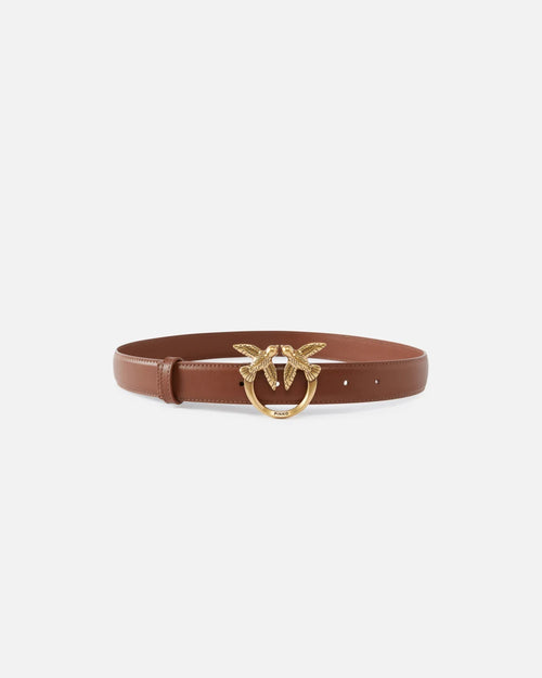 Pinko Belt Love Berry H3 Leather Women