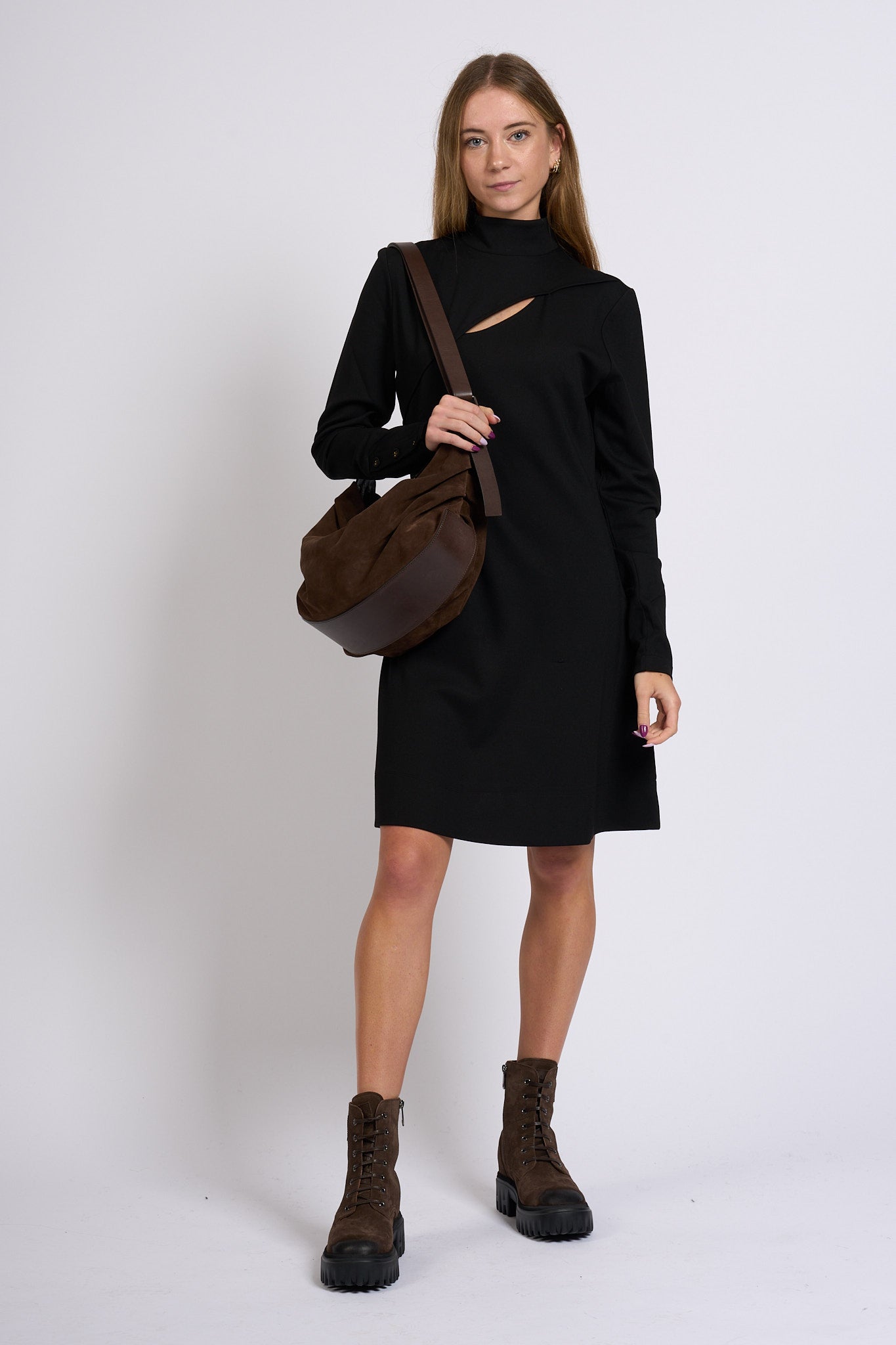 Blugirl Abito Twig Nero Donna-8