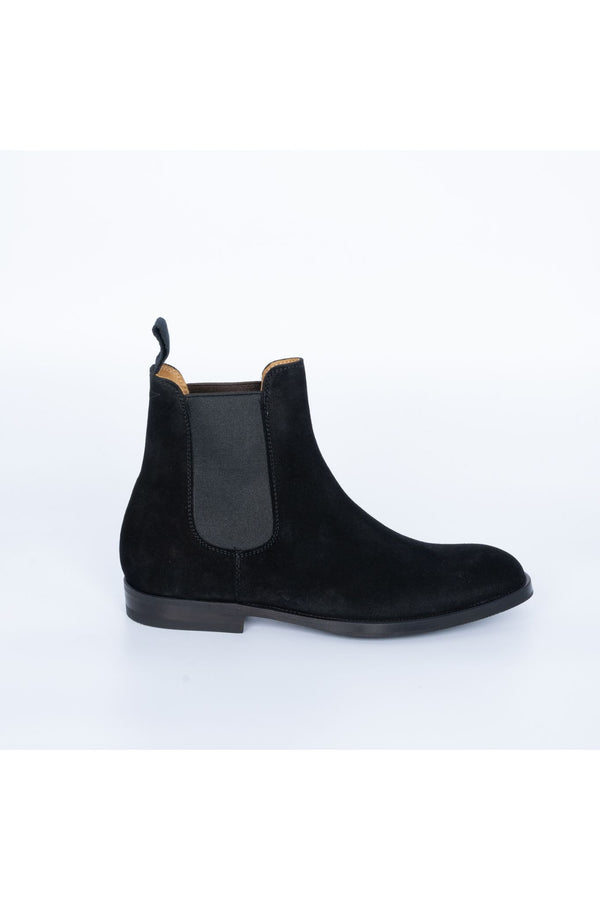 Green George Chelsea Suede Black Men