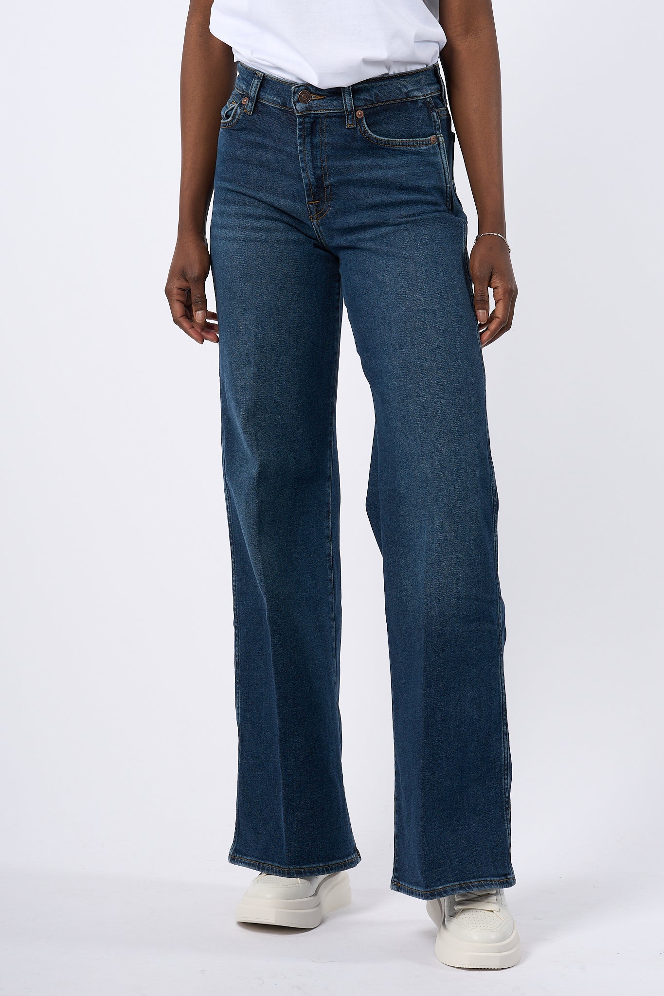 7 For All Mankind Jeans Lotta Blu Donna-3