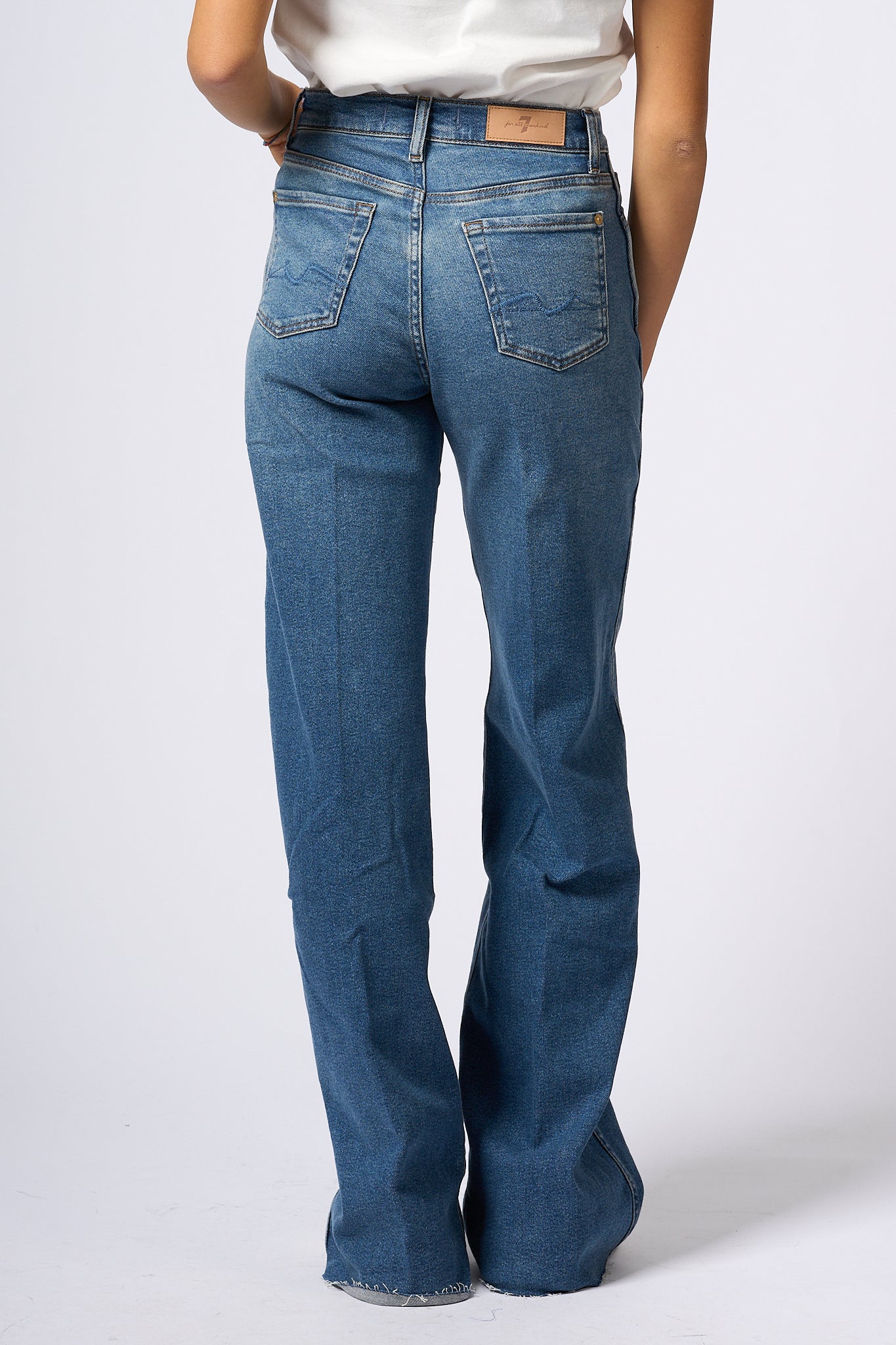 7 For All Mankind Lotta Luxe Vintage Medium Blue Women-4