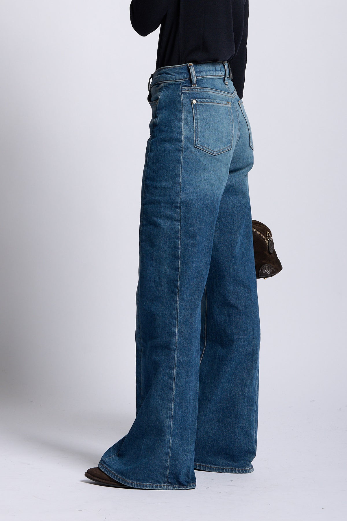 7 for all mankind Jeans Lotta Tailorless donna denim blu-6