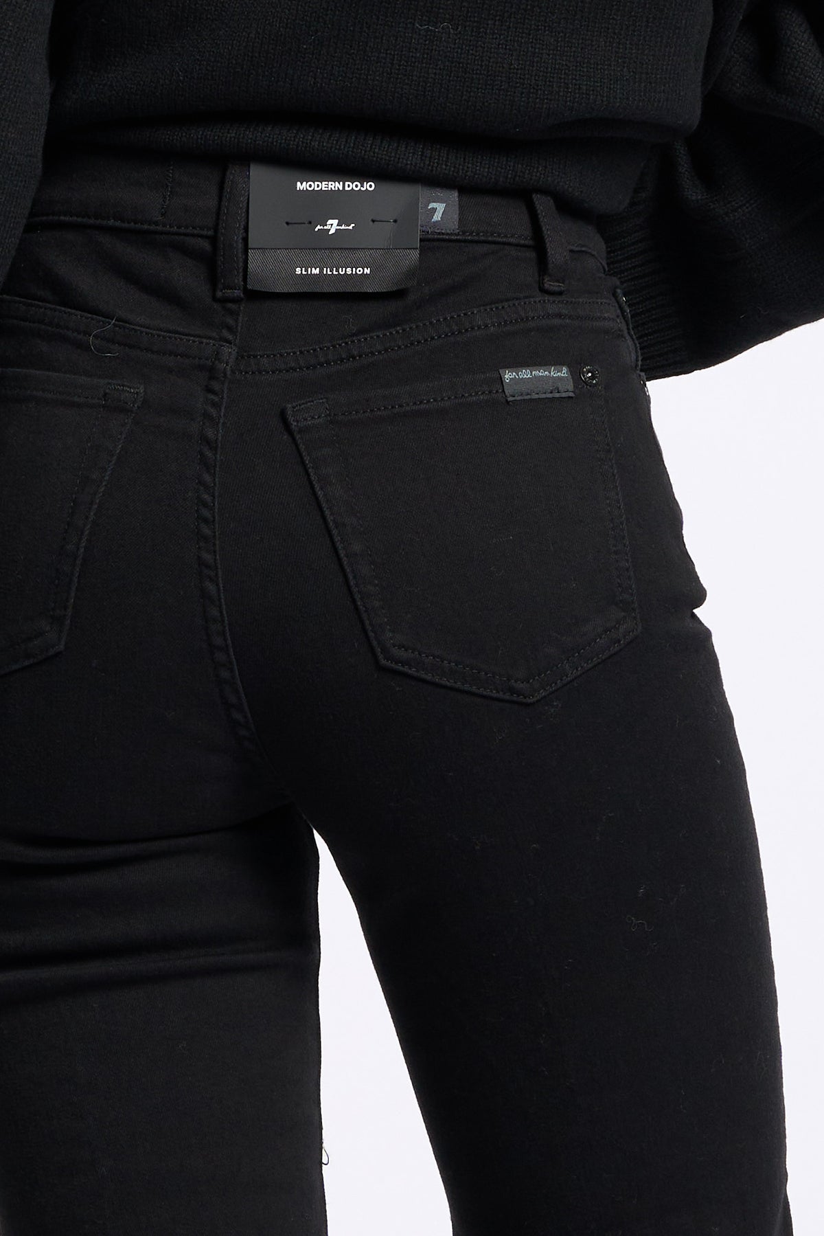 7 for all mankind Jeans Modern Dojo Soho Nero Donna-5