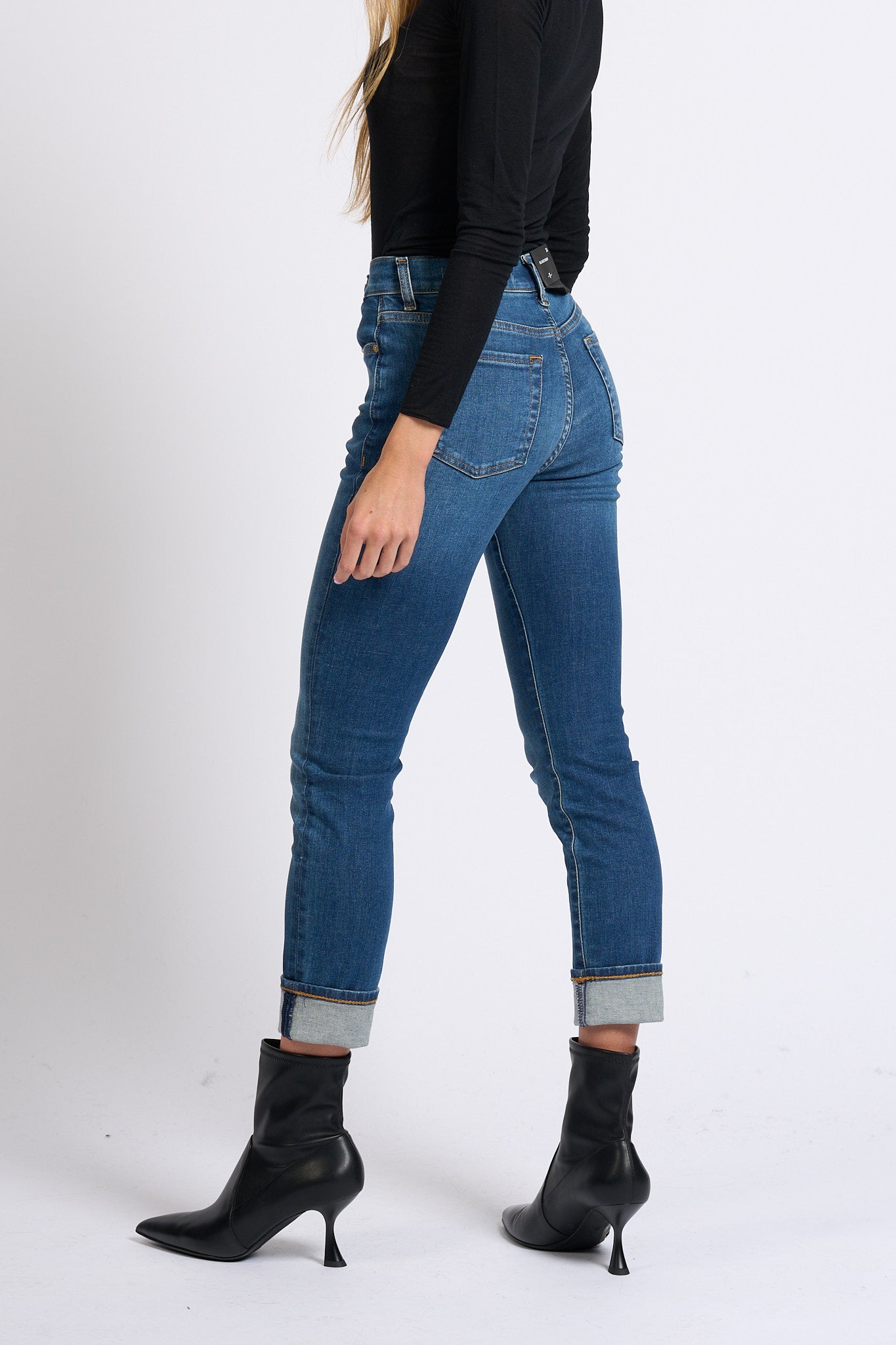 7 for all mankind  Jeans Relaxed Skinny Denim Donna-5