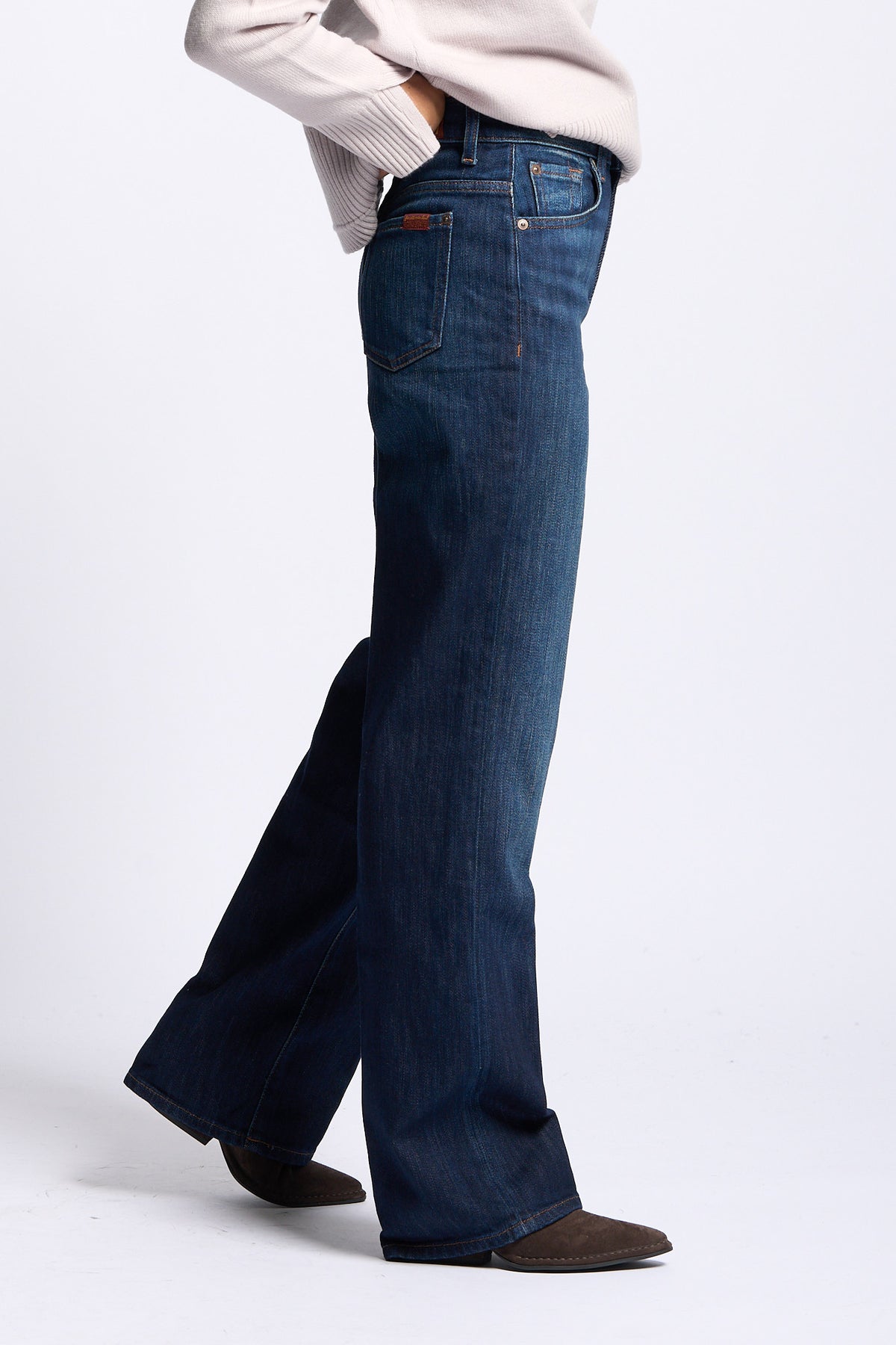7 for all mankind Jeans Stovepipe Straight donna  blu scuro-6