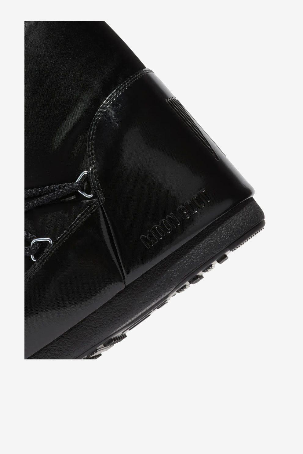 Moon Boot Doposci Icon Glance nero da donna in satin-3