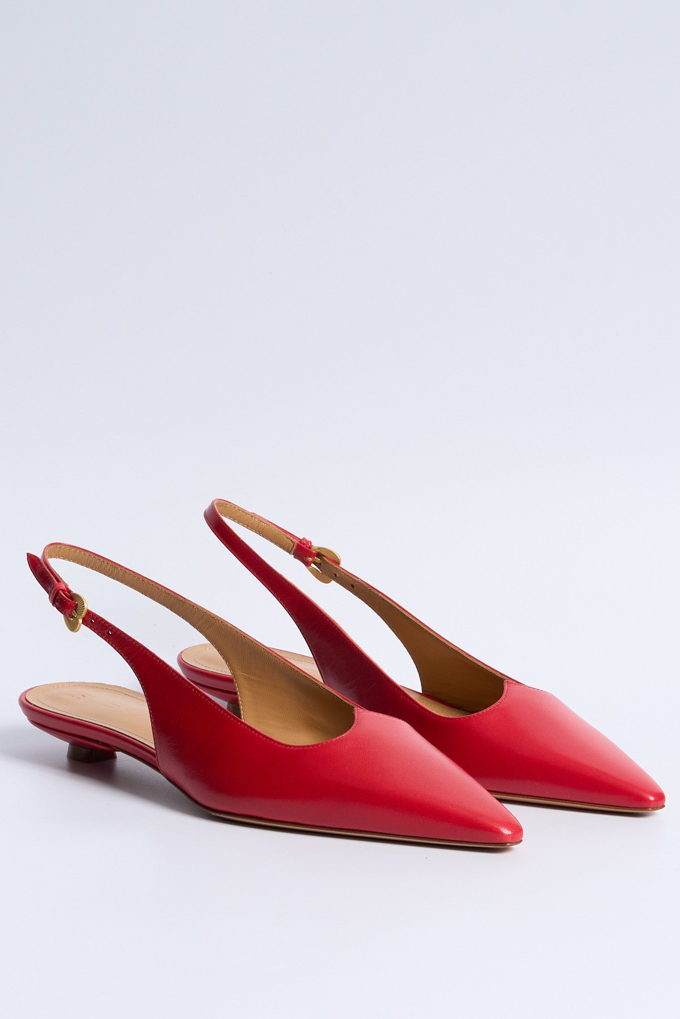 A.bocca Slingback Bassa Rosso Donna-3