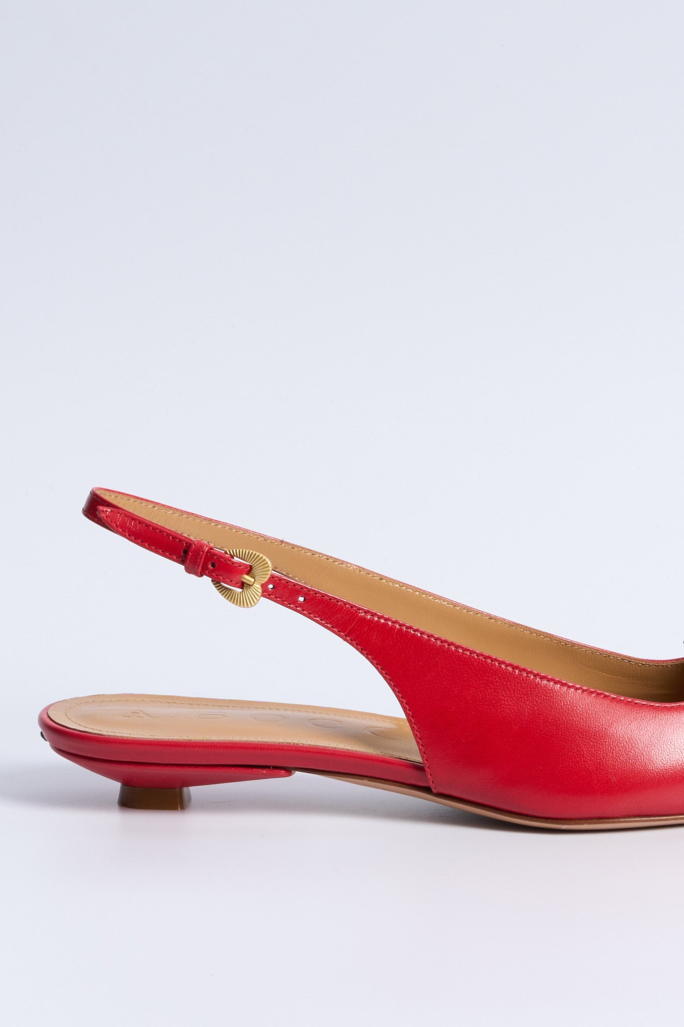 A.bocca Slingback Bassa Rosso Donna-4