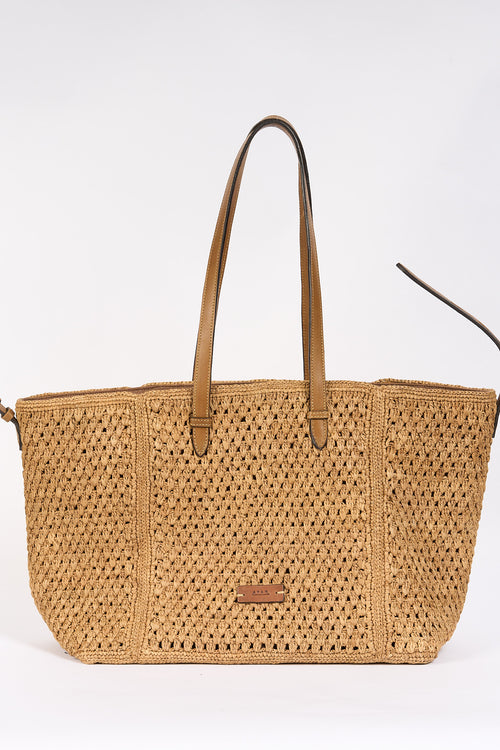 Afar Borsa Lucy Shopper in Rafia Donna