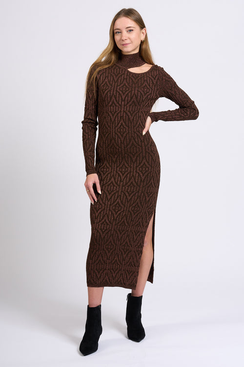 Akep Abito Dolcevita Moro Donna