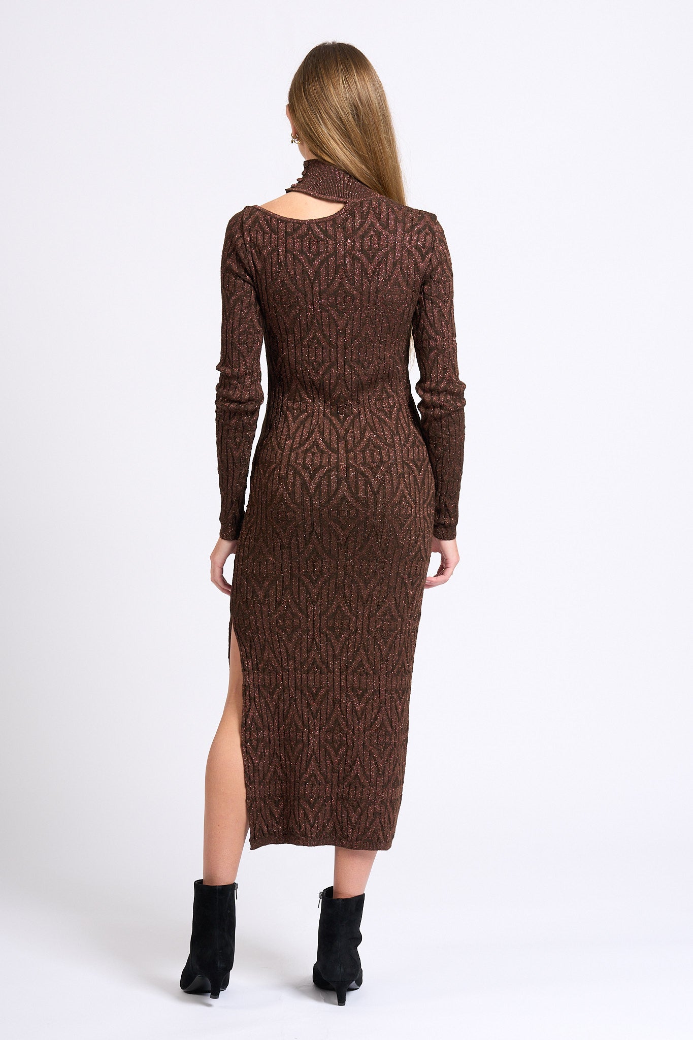 Akep Abito Dolcevita Moro Donna-4