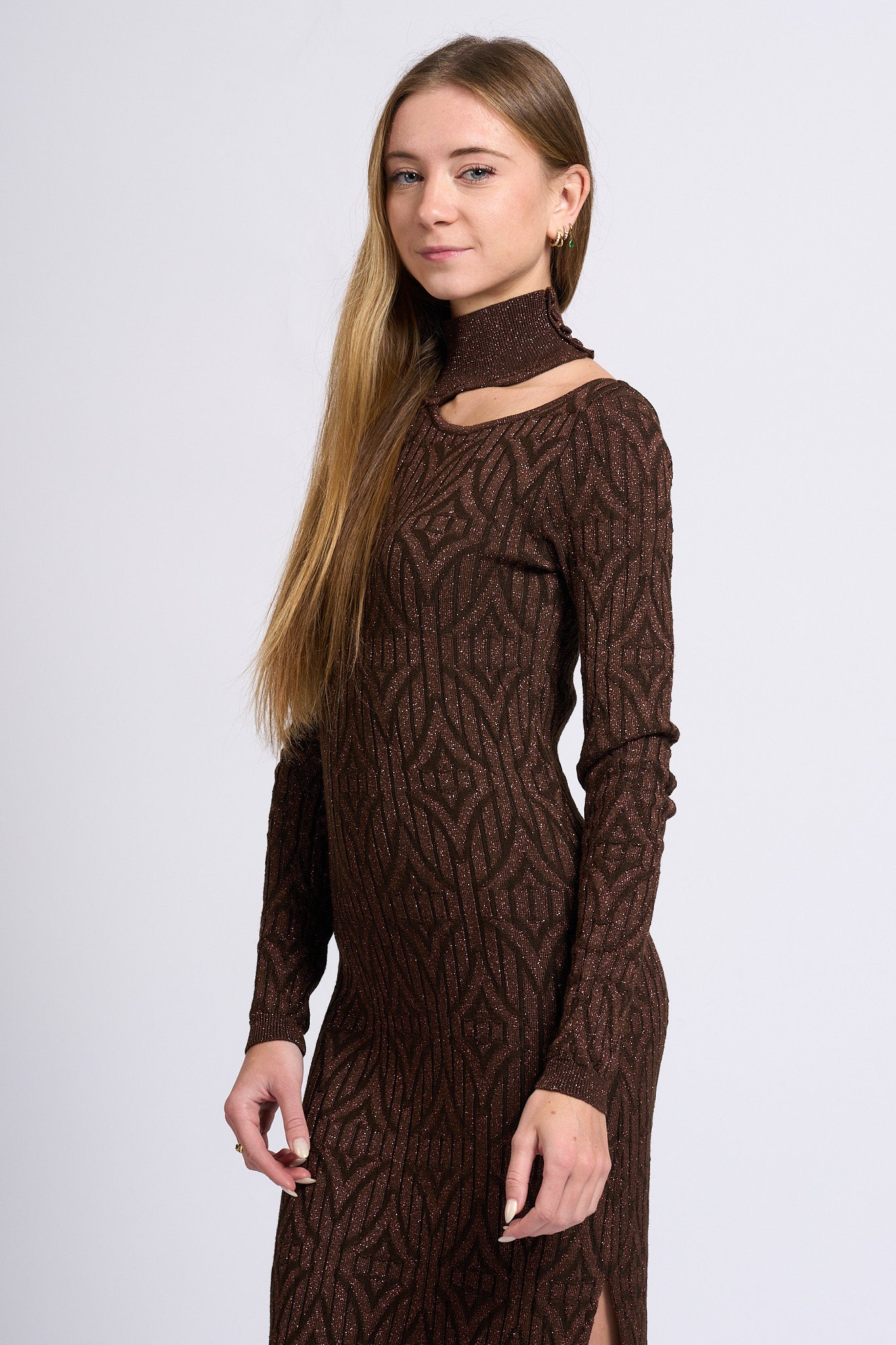 Akep Abito Dolcevita Moro Donna-6