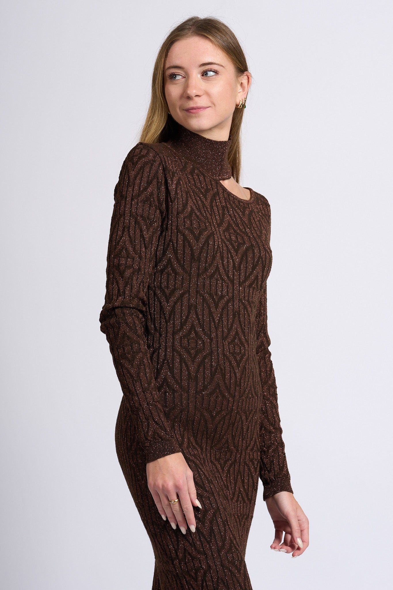 Akep Abito Dolcevita Moro Donna-7