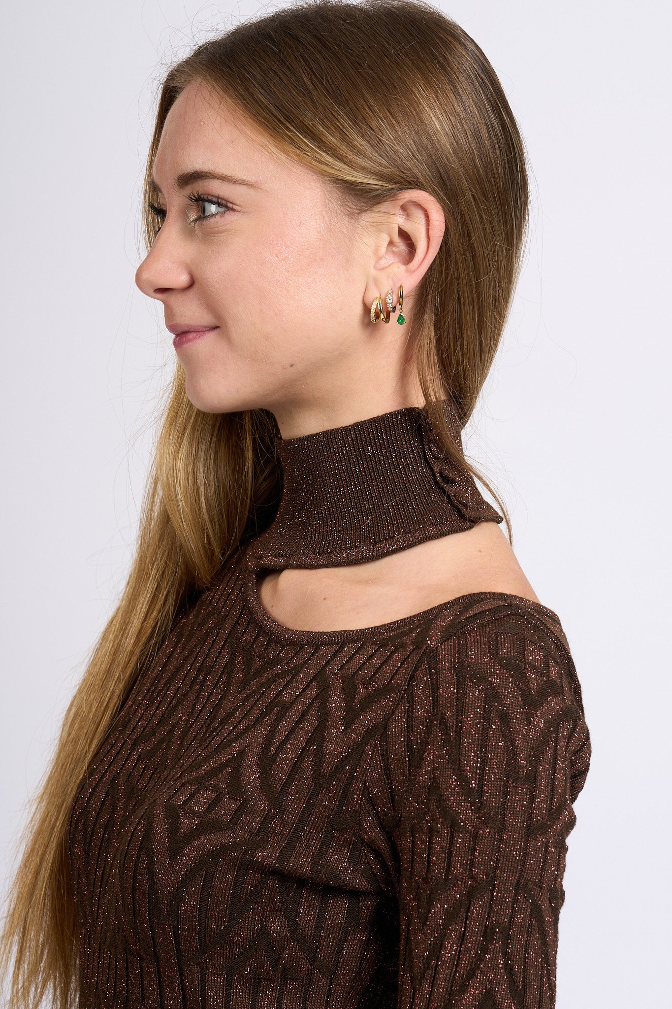 Akep Abito Dolcevita Moro Donna-10