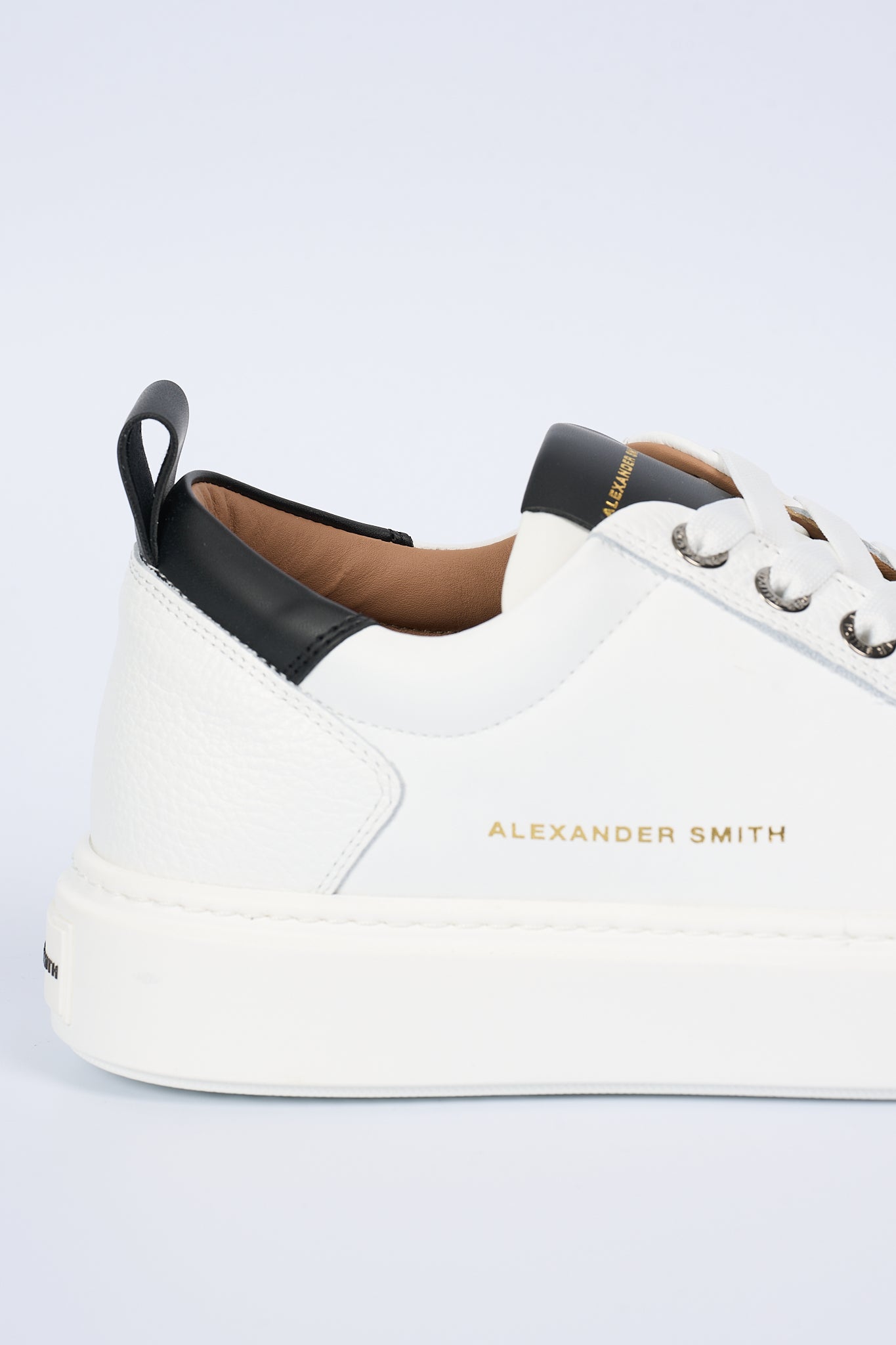 Alexander Smith Sneaker Bond Bianco/Nero Uomo-6