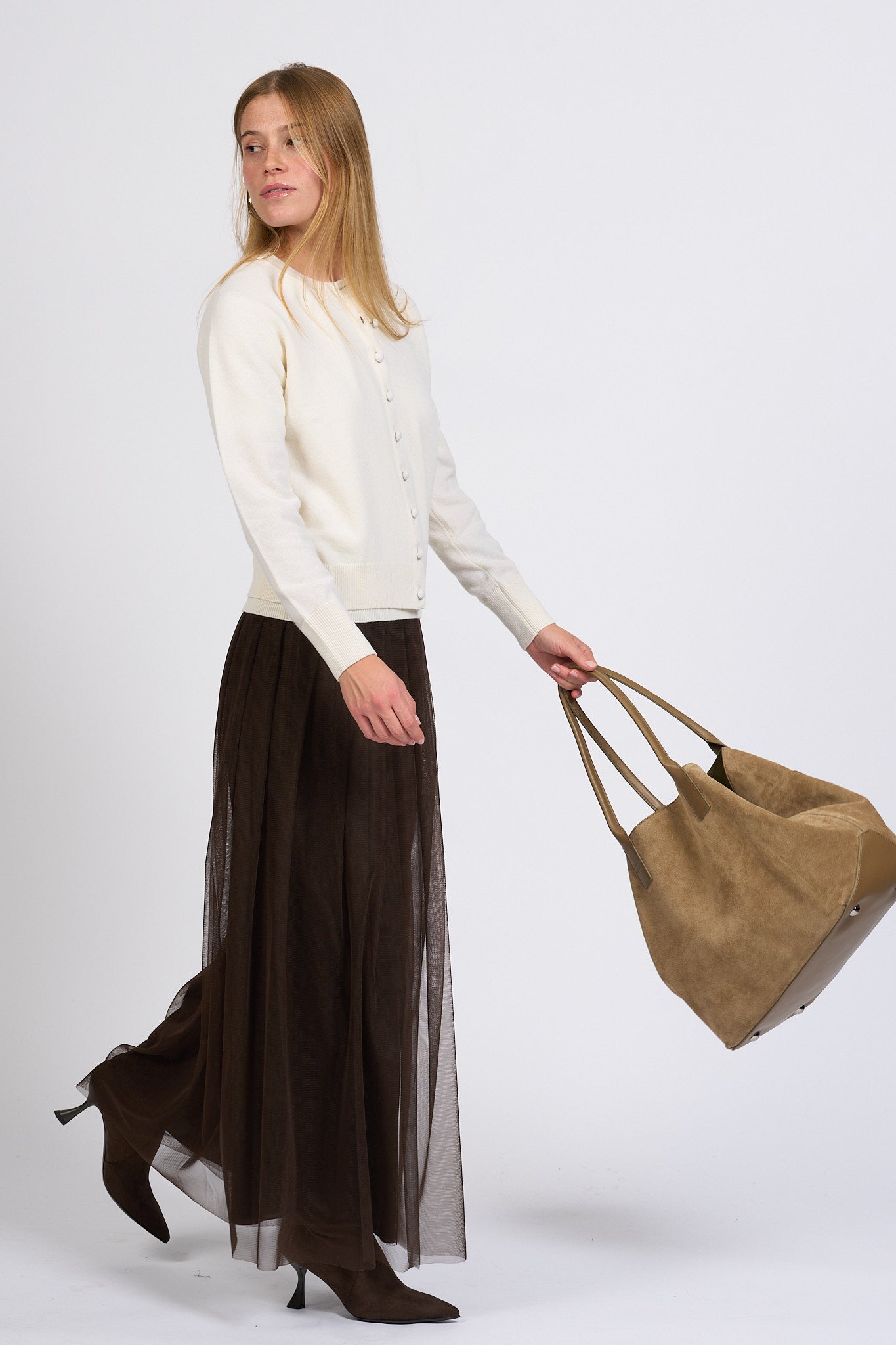 Alpha Gonna Tulle Moro Donna-3