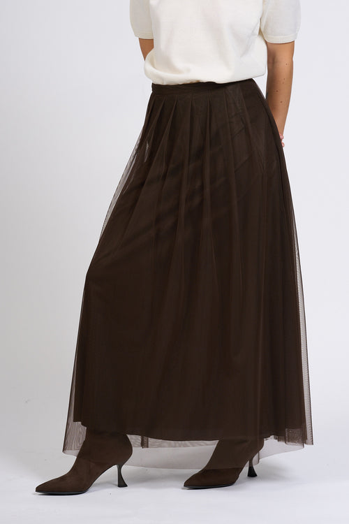 Alpha Gonna Tulle Moro Donna