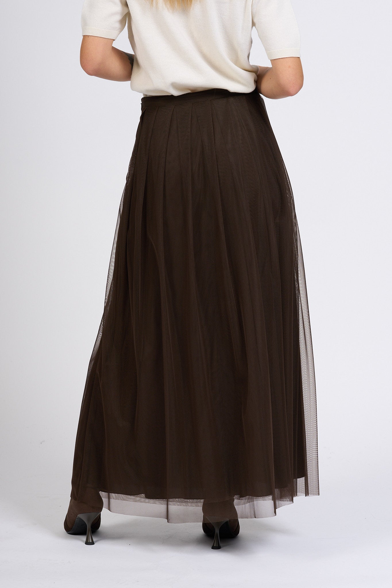 Alpha Gonna Tulle Moro Donna-9