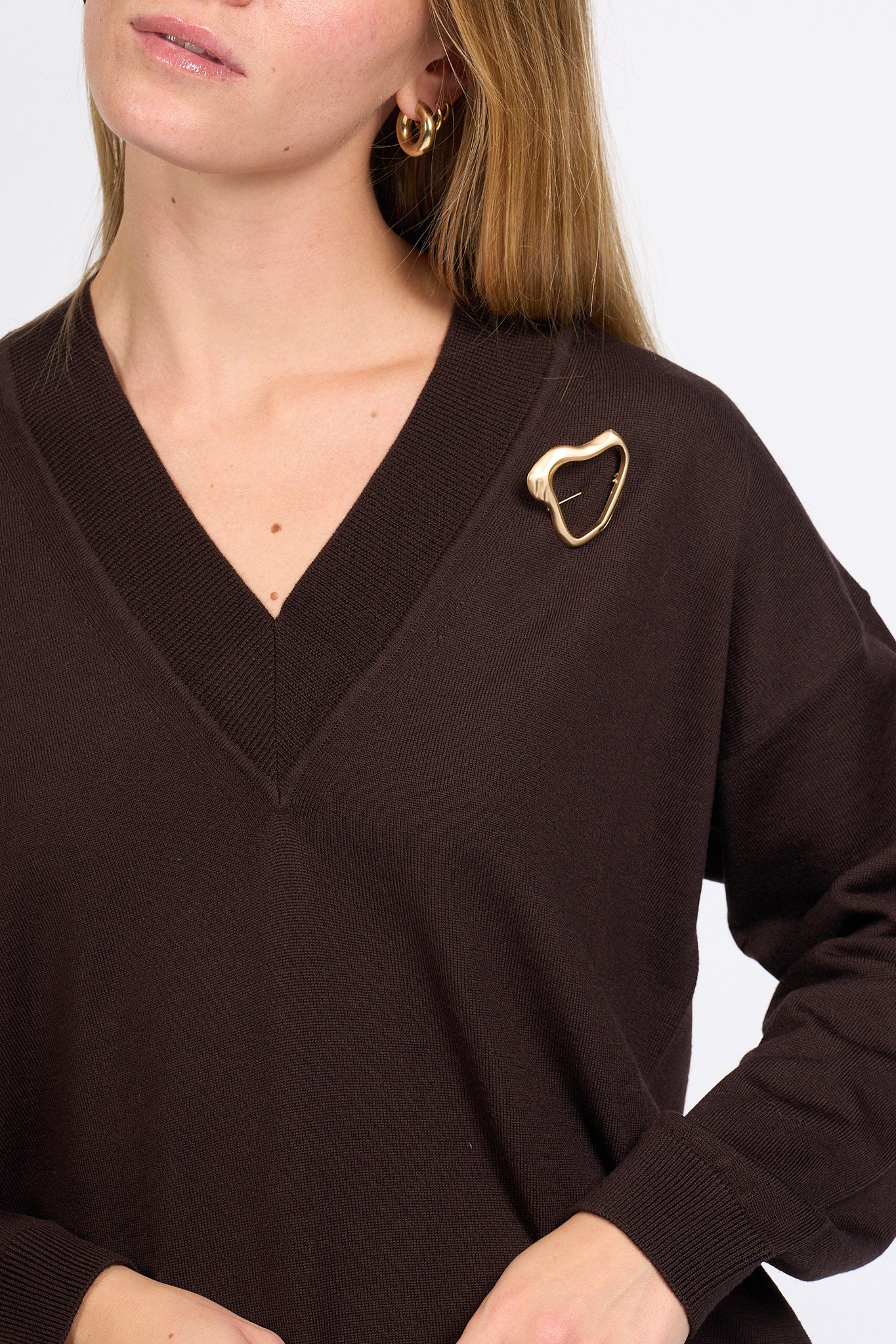 Alpha Maglia V Moro Donna-1