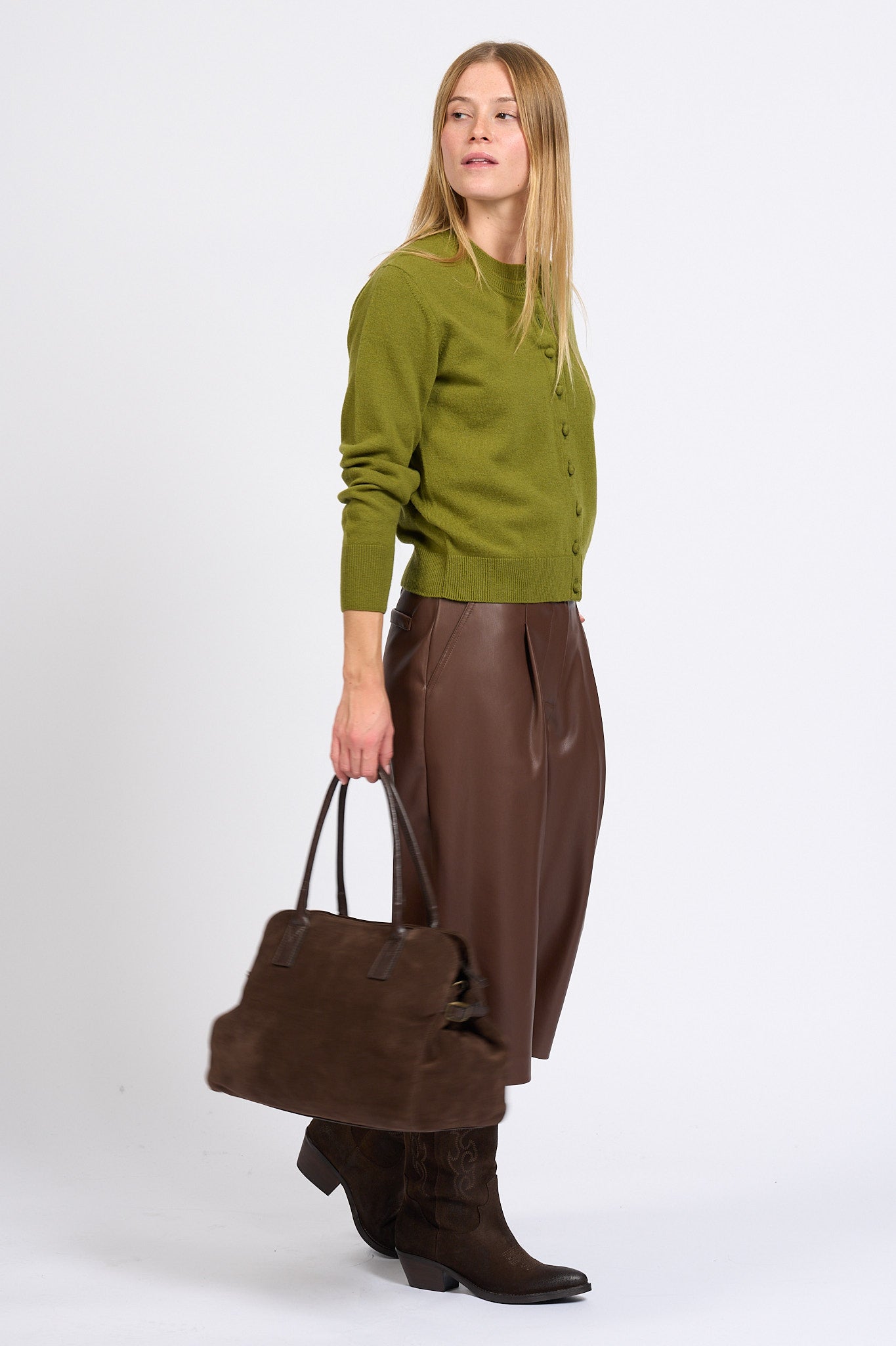 Alpha Rebecca Verde Donna-8